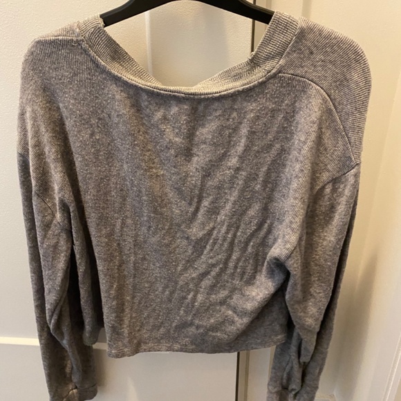 Grey Zara Cardigan Sweater  - Size Small - Picture 2 of 2